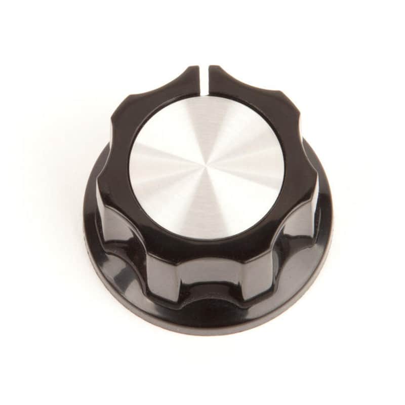 2021 Strymon Replacement Large Knob – Silver / Black (DECO) Black