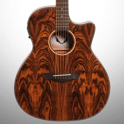 Dean AXS Exotic Caidie with Electronics Natural