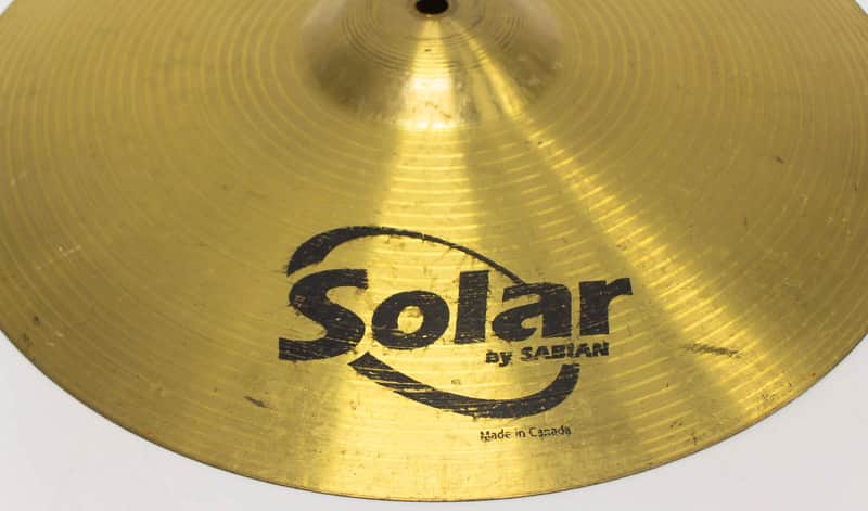 Solar by Sabian 16'' / 41cm Crash Cymbal - Drum Percussion | Reverb UK