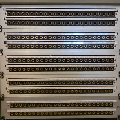 5x Canford M&M Broadcast-spec 2U Bantam Patchbays 2x24, Canford/VanDamme looms image 14