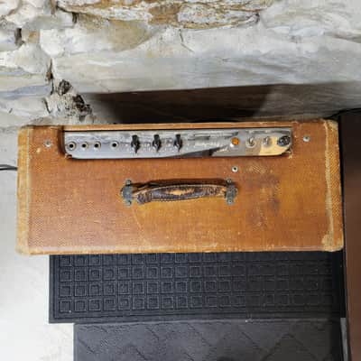 1954 Fender Pro 5D5 Wide Panel Tweed 18-Watt 1x15" image 2