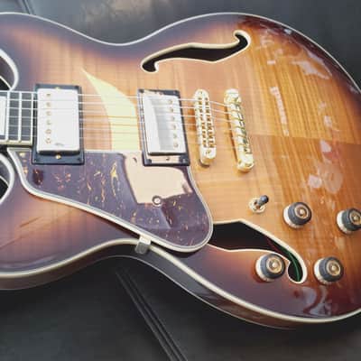 Ibanez AS93FML-VLS Artcore Expressionist Left-Handed 2018 - Present - Violin Sunburst image 6