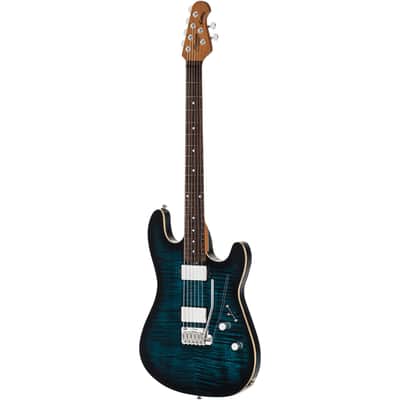 Sterling by Music Man Deep Blue Burst image 3