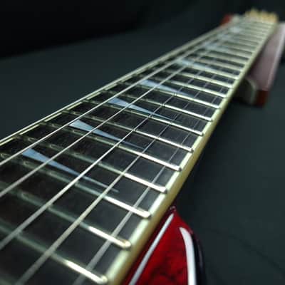 Jackson USA Custom Shop RR24 Rhoads w/ Cut Outs 2005 Red Marble Pablo Santana Masterbuilt NAMM'05 image 5