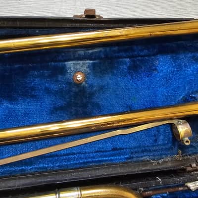 1952 Bach New York Stradivarius Model 12 Trombone w/ Photo of Factory Ledger image 16