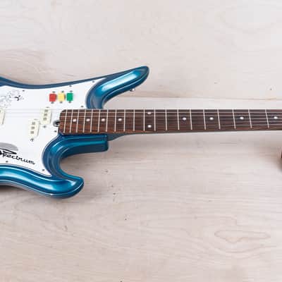 Teisco Spectrum SP-62 MIJ Kawai Reissue 1999 Metallic Blue Japan w/ Bag image 2