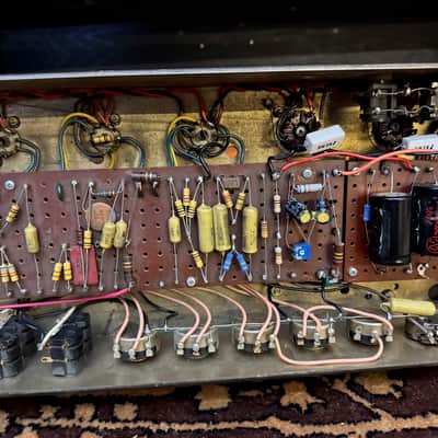 Vintage 1967 Marshall Super Bass 10,000 Series Plexi Guitar Amplifier Head 1960s image 23
