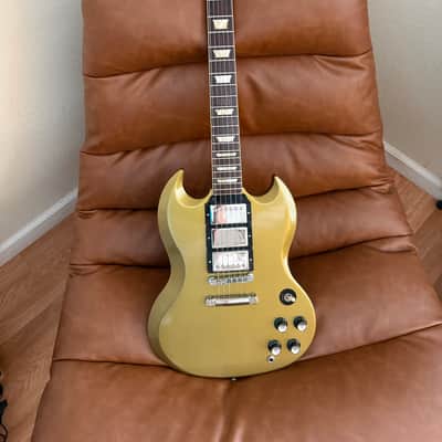 Gibson SG Custom Shop Special Order 3 Humbucker Fat Neck Double Gold image 11