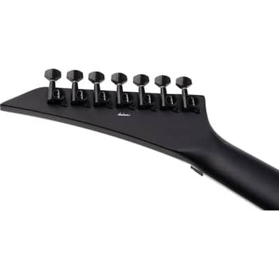 Jackson X Series King V KVX-MG7 LRL Satin Black with Primer Gray Bevels - Electric Guitar image 7