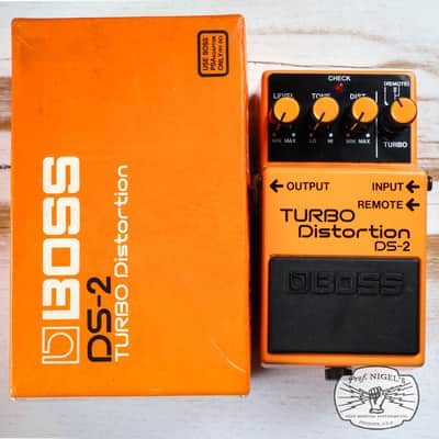 Boss DS-2 Turbo Distortion 1987 - 1989 Made In Japan | Reverb
