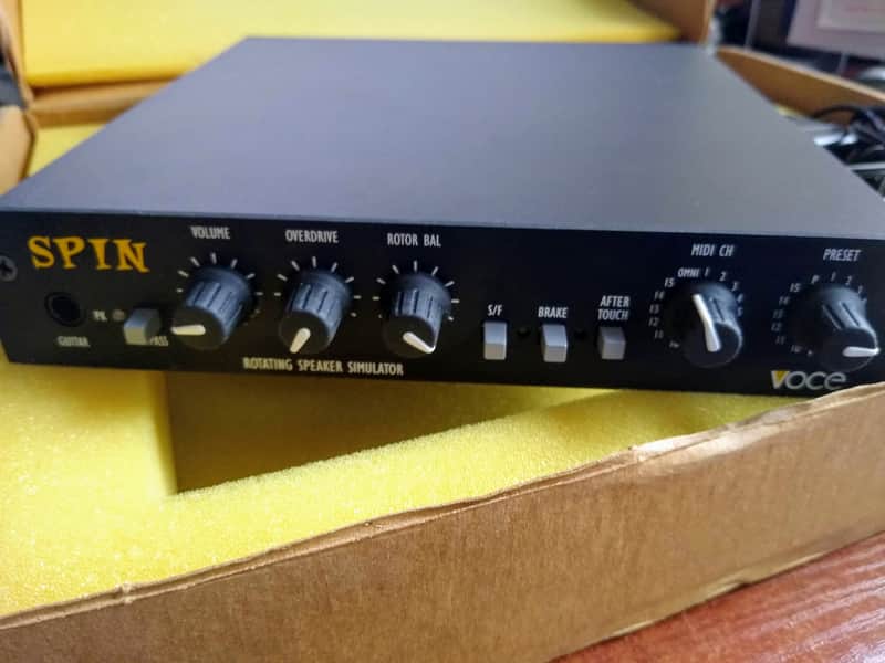 VOCE Spin Leslie Rotary speaker simulator MIDI made in USA image 1