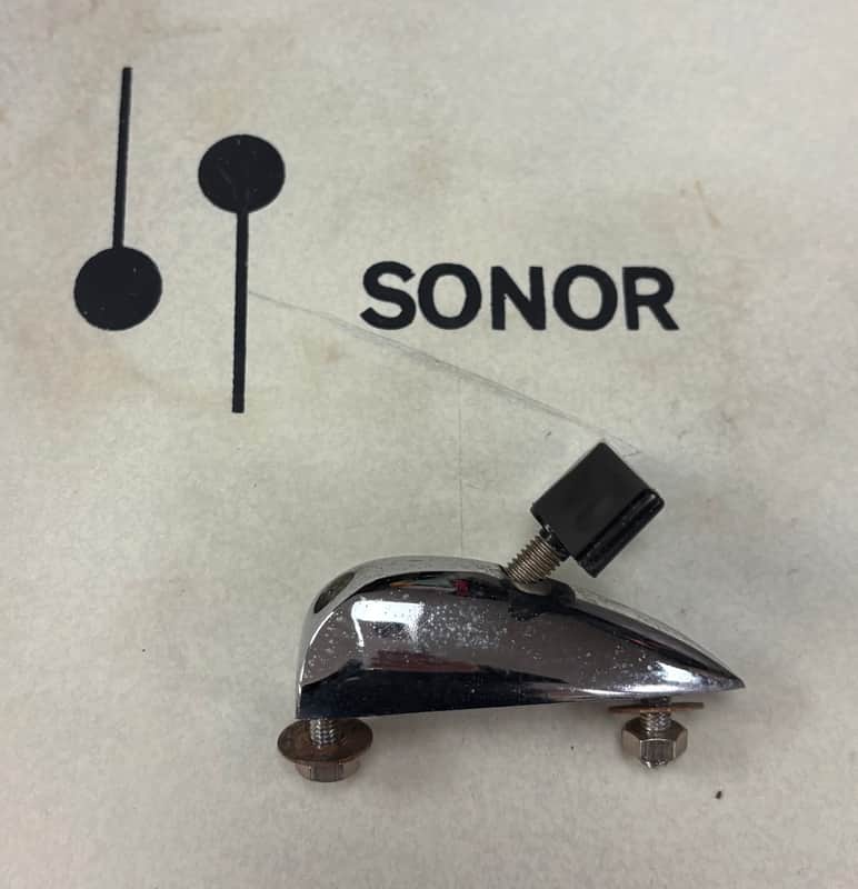 Sonor L-Arm Cymbal Mount 1960’s , Teardrop Era - Chrome image 1