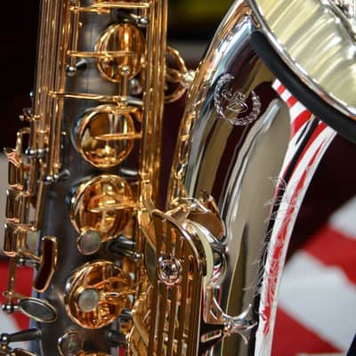 Sax Dakota SDTXG-606 2020-2024 Silver and Gold Plated, Lacquered, Black Onyx image 19