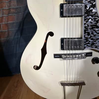 Gibson L5 Studio Custom Shop 1990’s-Ivory/Cream Stunning Guitar! image 13