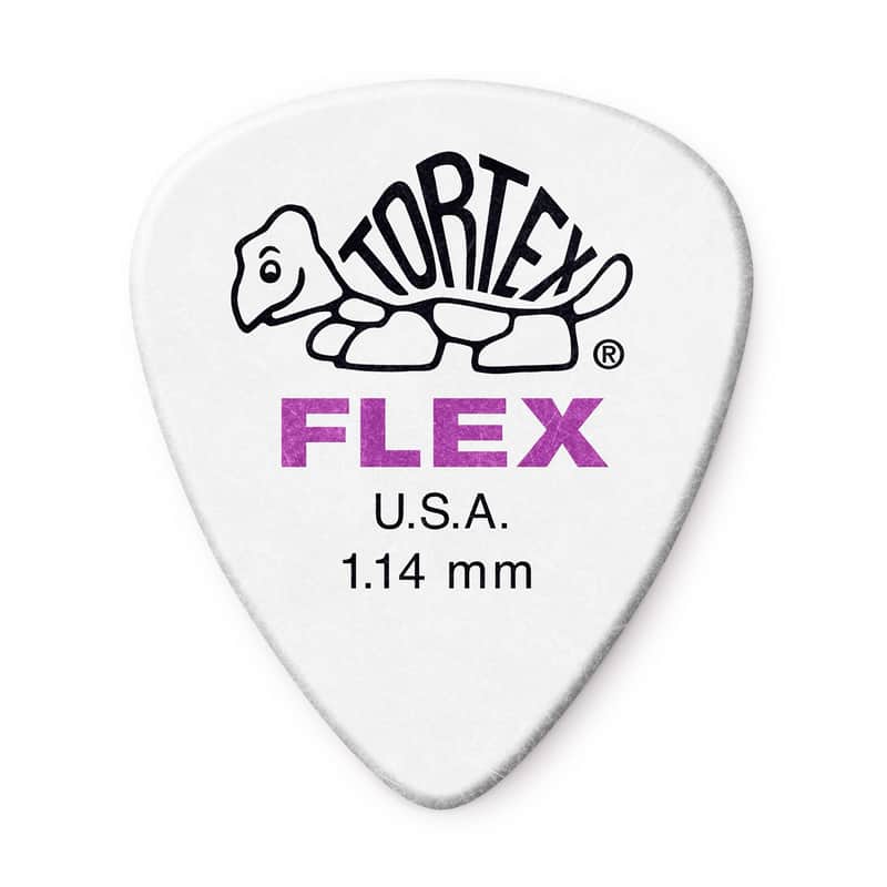Jim Dunlop Dunlop Picks, 1.14 TORTEX FLEX STD NAT PK-72/BG image 1