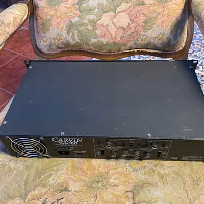 Carvin TUBE 100 Stereo Power Amp Black image 11