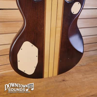 1981 Vantage VP-710B "Double P-Bass" with Vantage Hard Case - Natural, 9lbs 10oz image 9