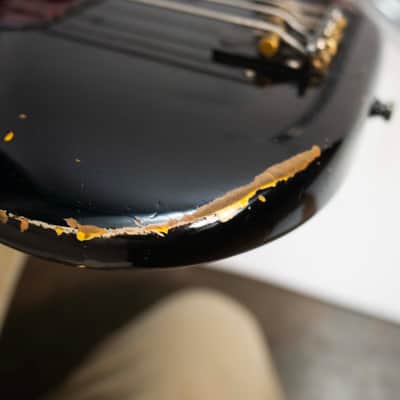 Fender Precision Bass with Rosewood Fretboard 1963 - Black Refin image 15