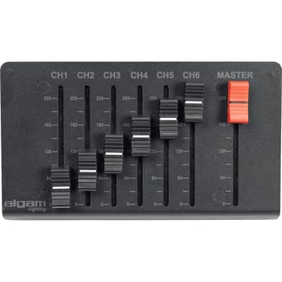 Algam Lighting DMX 6+ Controller DMX 6 Canali image 3