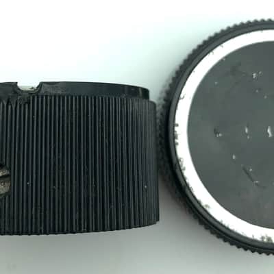 Immagine Large Vintage Audio Control Knobs 19?? Black/Silver - 5