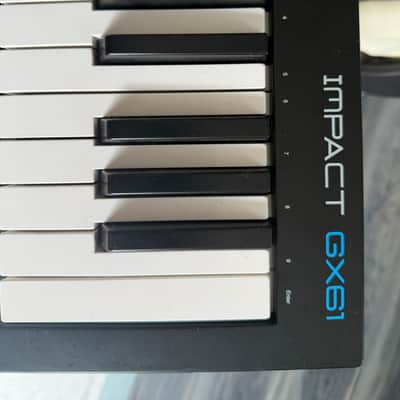 Nektar Impact GX61 USB MIDI Keyboard Controller 2016 - 2021 - Black image 1