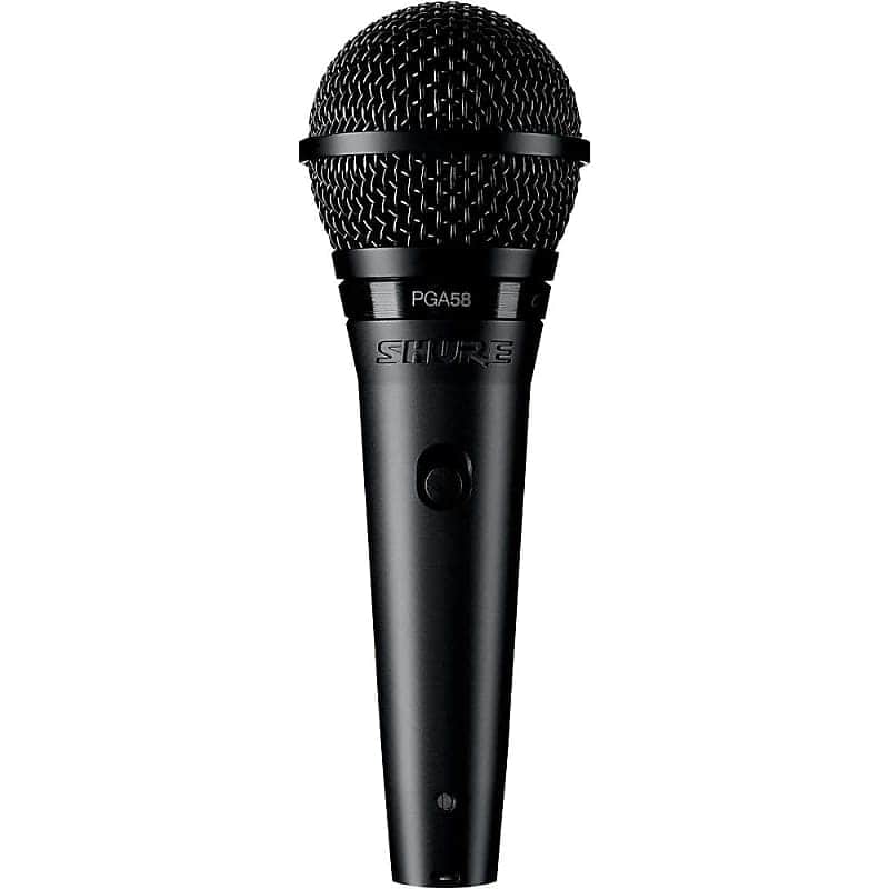 Mint Shure PGA58 Xlr Cardioid Dynamic Vocal Microphone image 1