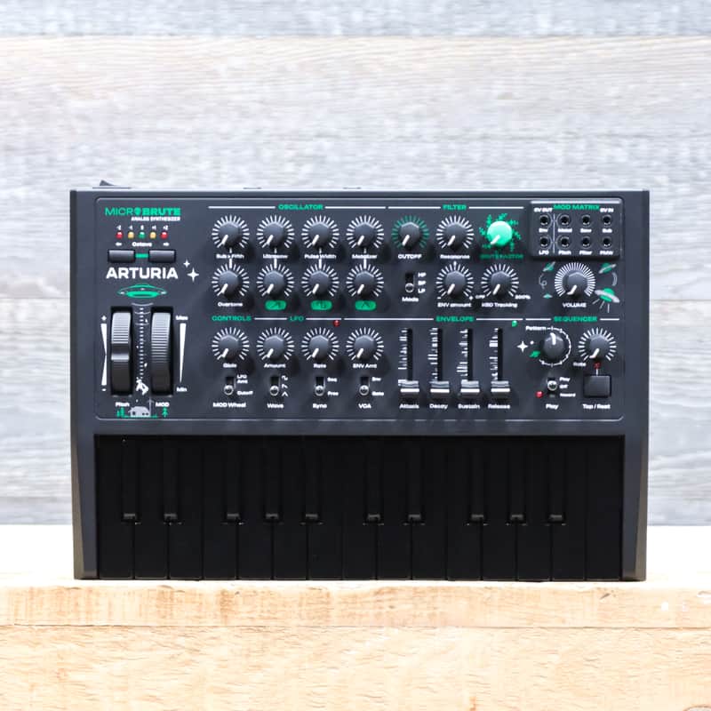 Arturia MicroBrute UFO Limited-Edition Analog Monosynth Monophonic Synthesizer image 1