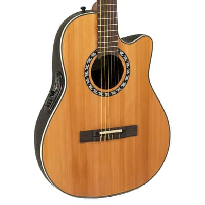 Ovation Pro Series 1773AX-4 Classic Nylon Legend A/E Classic Guitar - Natural image 1