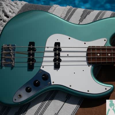 Fender FSR Limited Edition JB-62 OTM (Ocean Turquoise Metallic) '62 Jazz Bass Reissue - Pro Set Up w Perfect Frets/Action/Intonation! image 11