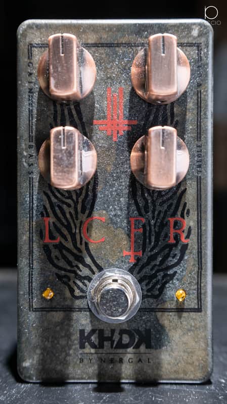 KHDK Electronics LCFR acid-burnt - red | Nergal of Behemoth signature limited edition overdrive/boost pedal | 22 of 25 image 1