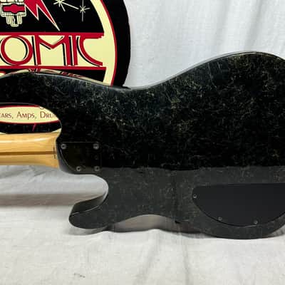 Fender HM Bass IV heavy metal 4-string Bass with Case - MIJ Made In Japan 1989 - 1990 - Green / Gold image 12