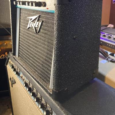 Peavey Rage 108 Teal Stripe 80s DECADE Rocker! 1980s - Black image 5