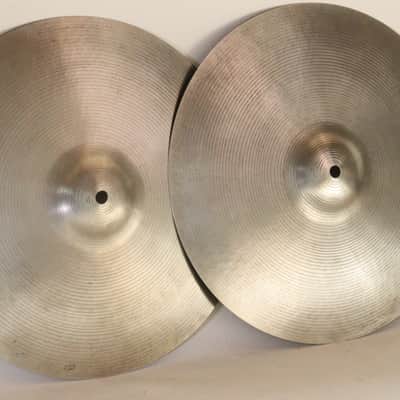 Ludwig Paiste 15" Hi-Hat Cymbals, No Waves, No bends, No Cracks, No Edge Chips / INSPECTED & TESTED image 2