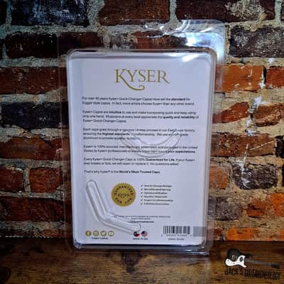 Kyser Quick-Change Capo for Acoustic Guitar - Silver image 2