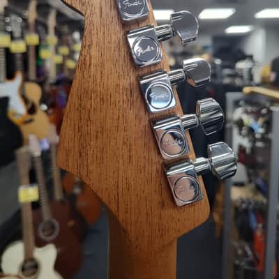 Fender American Acoustasonic Jazzmaster w/ Case - Shell Pink image 3