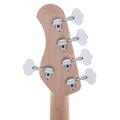 Sadowsky MetroLine 21-Fret Vintage JJ Bass 5 String, Red Alder Body, Bora Blueburst Transparent Satin image 7