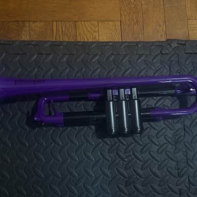 pTrumpet PTRUMPET1P Student Model Plastic Trumpet 2010s - Purple image 2
