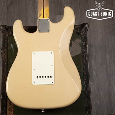 Mint Nash Guitars S-57 desert sand, light relic, hard case image 8