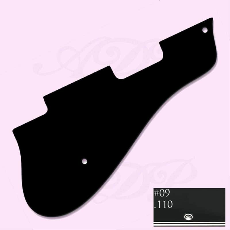 Black 5Ply .110 Pickguard for Epiphone Casino 61-70's P90 image 1