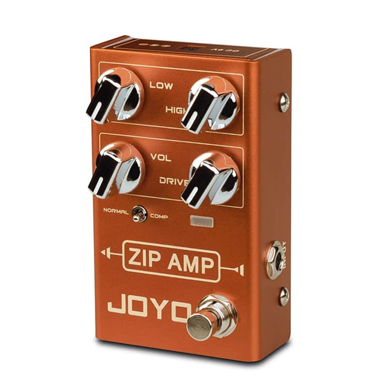JOYO Overdrive Pedal R Series OD Pedal Rock Compression Tone with Gain COMP for Electric Guitar Effect (ZIP AMP R-04), Price include the import duty for US buyer image 1