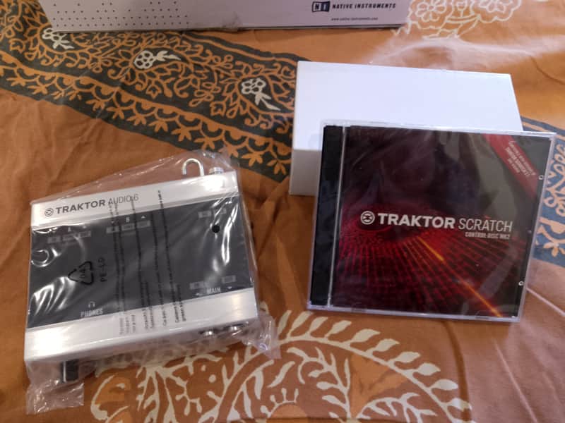 New Old Stock/Native Instruments Traktor Scratch A6 Interface/Still in plastic image 1