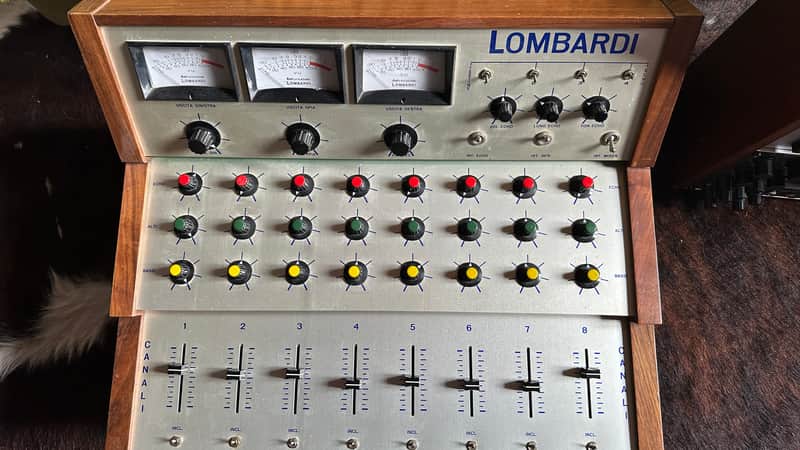 Lombardi Mixer analogico 8 canali 1970 Bild 1