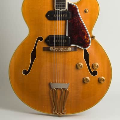 Gibson  Byrdland N (Pre-Production) Thinline Hollow Body Electric Guitar (1955), ser. #A-20986, original brown hard shell case. image 3