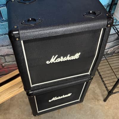 Marshall Mini Stack Slanted and Straight Cab - pair Black image 5