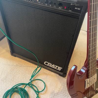 Crate BX-80 80W 1x15 Bass Combo Amp – USA Made image 2