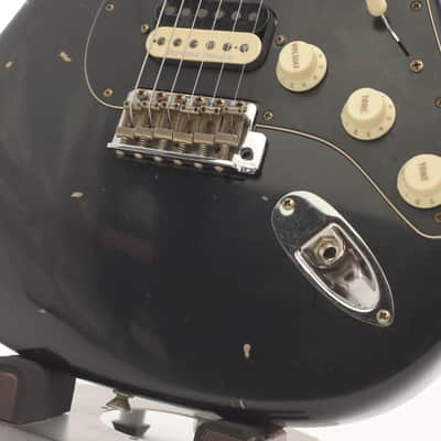 Fender Custom Shop '67 Strat HSS Relic Aged Black 2025 image 6