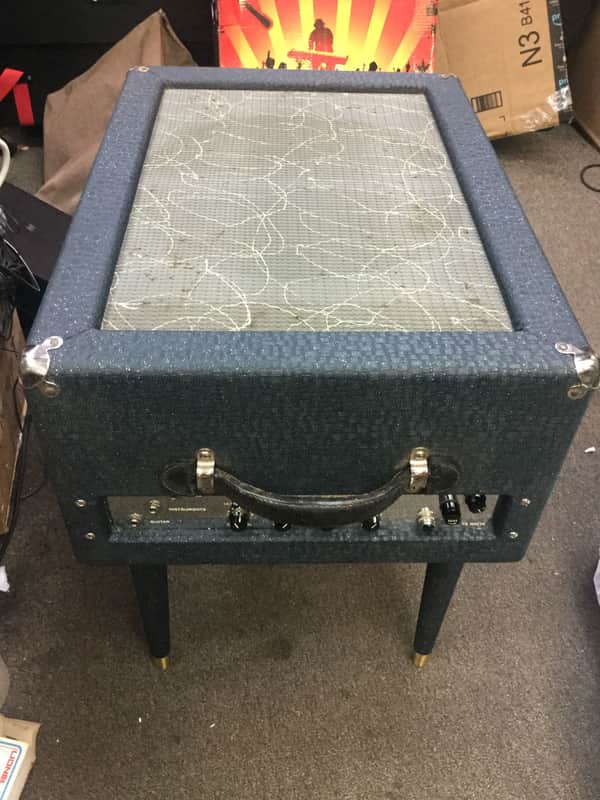 ampeg js-35 fountain of sound tube amp rare vintage image 1