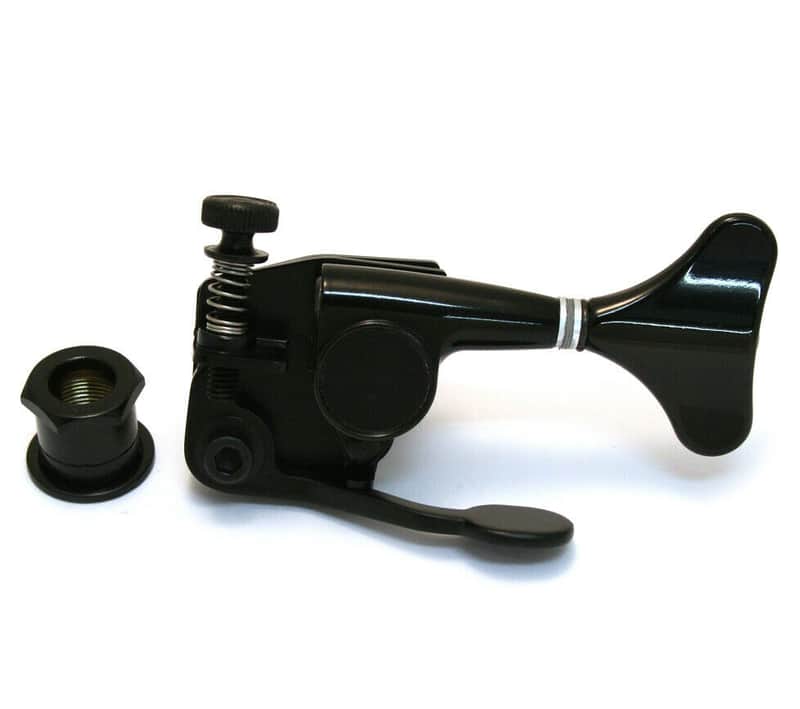 20600B Hipshot USA Gotoh Bass Xtender Black Tuner GB7 Drop Tuner image 1
