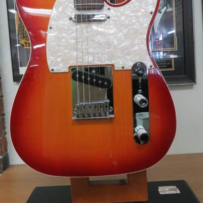 2008 Fender American Deluxe Telecaster with Rosewood Fretboard - Aged Cherry Burst image 7