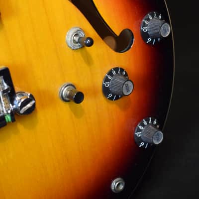 Epiphone Rivoli II VC 1999 - Sunburst made in Korea image 14
